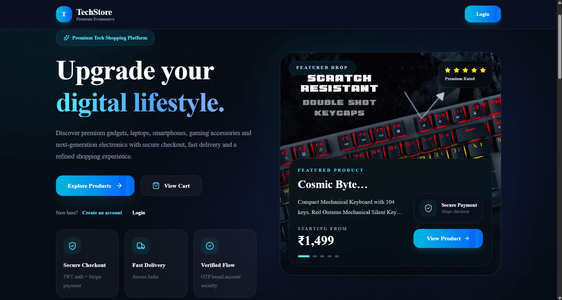 TechStore MERN - Full Stack E-Commerce Platform